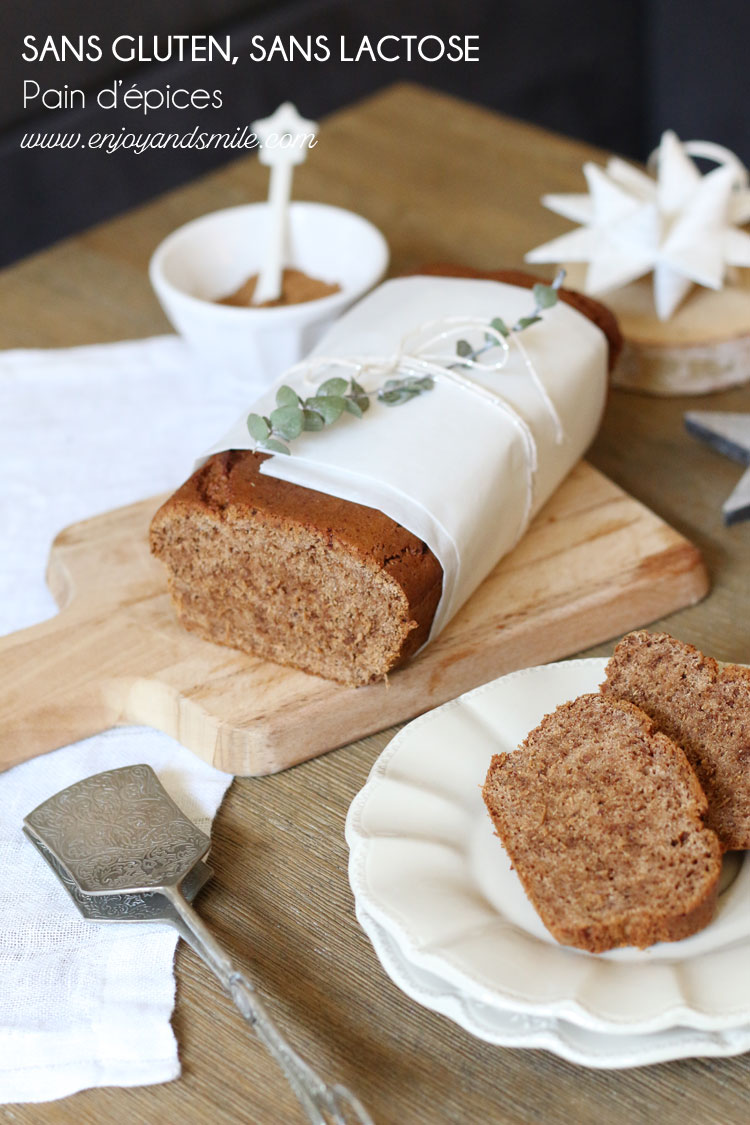 Un pain d'épices sans gluten ni lactose à tester sans modération en attendant Noël